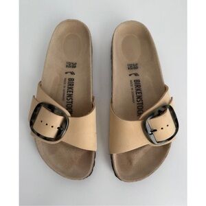 Birkenstock Madrid big buckle, adjustable strap narrow fit Sz 40